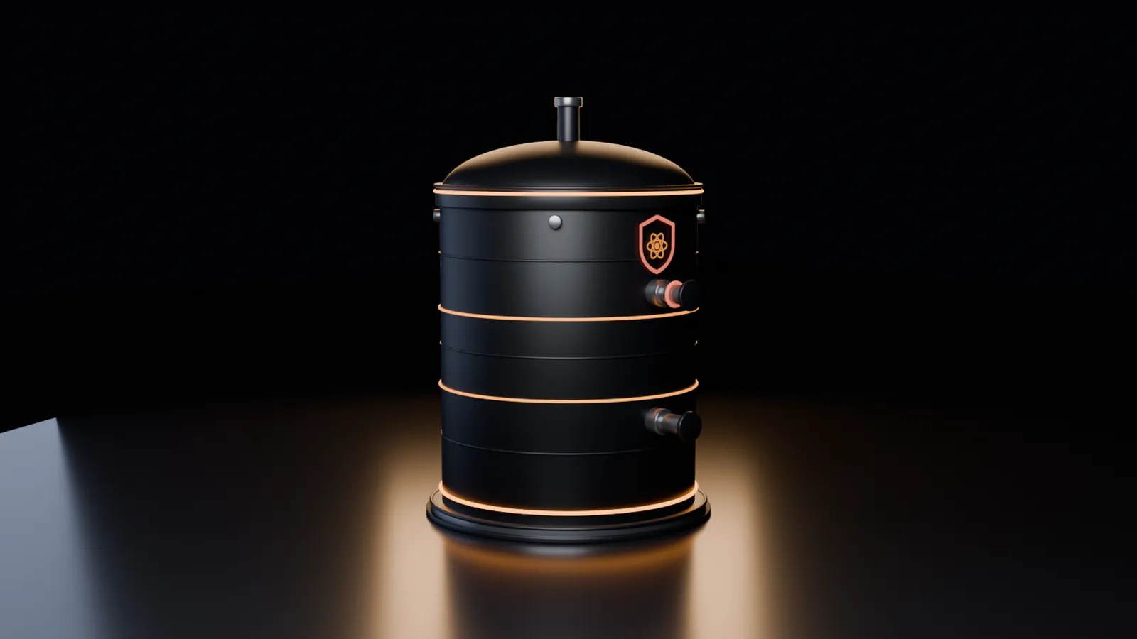 HELIX microreactor unit, concept render