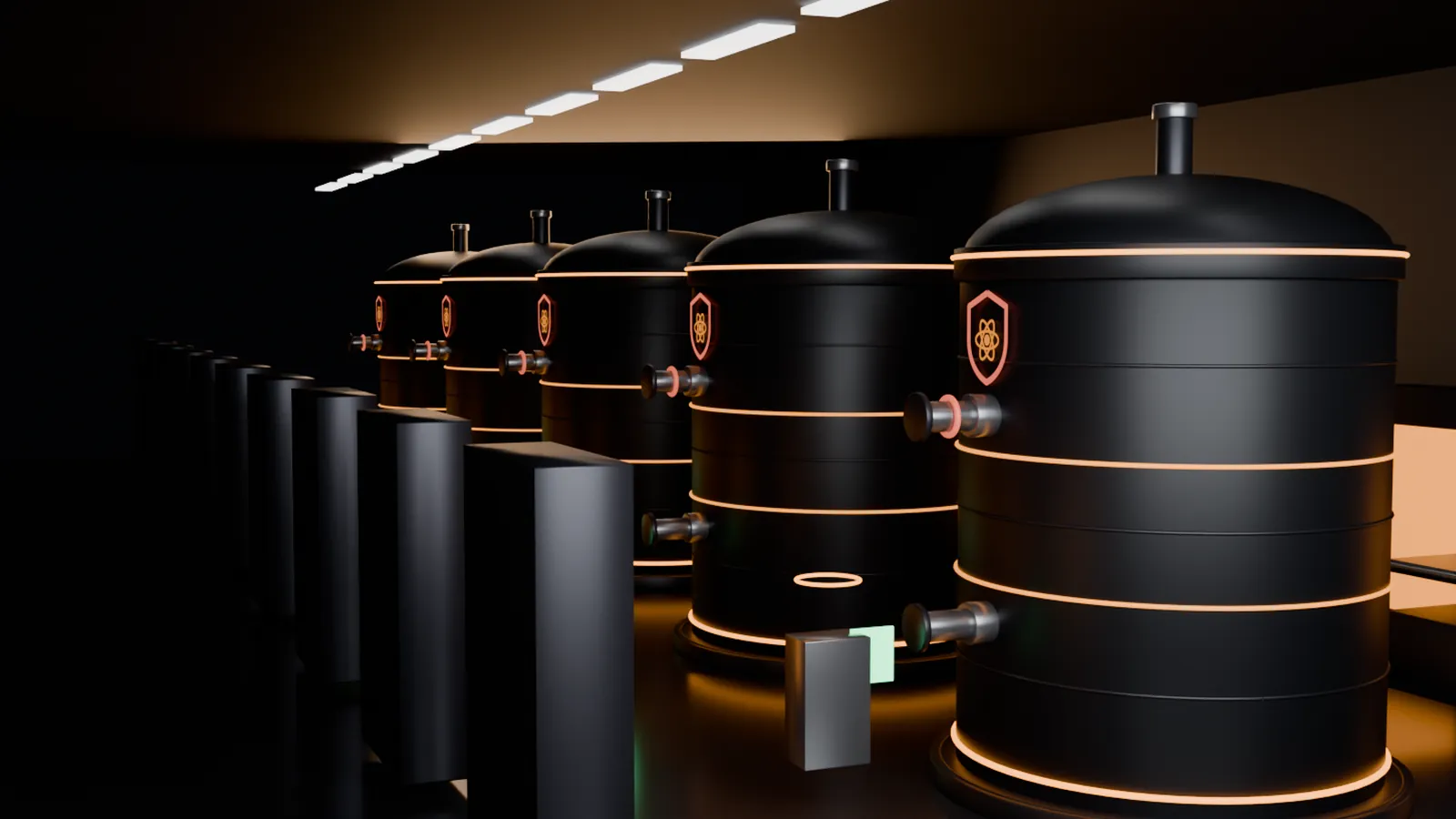 HELIX reactor modules for data center power, concept render